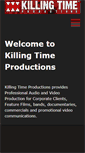 Mobile Screenshot of killingtimeproductions.com